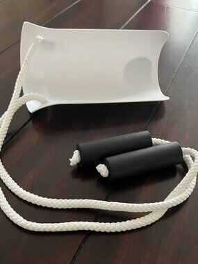 SAMMONS PRESTON SOCK & STOCKING AID WITH BUILT IN FOAM HANDLES + BELT
